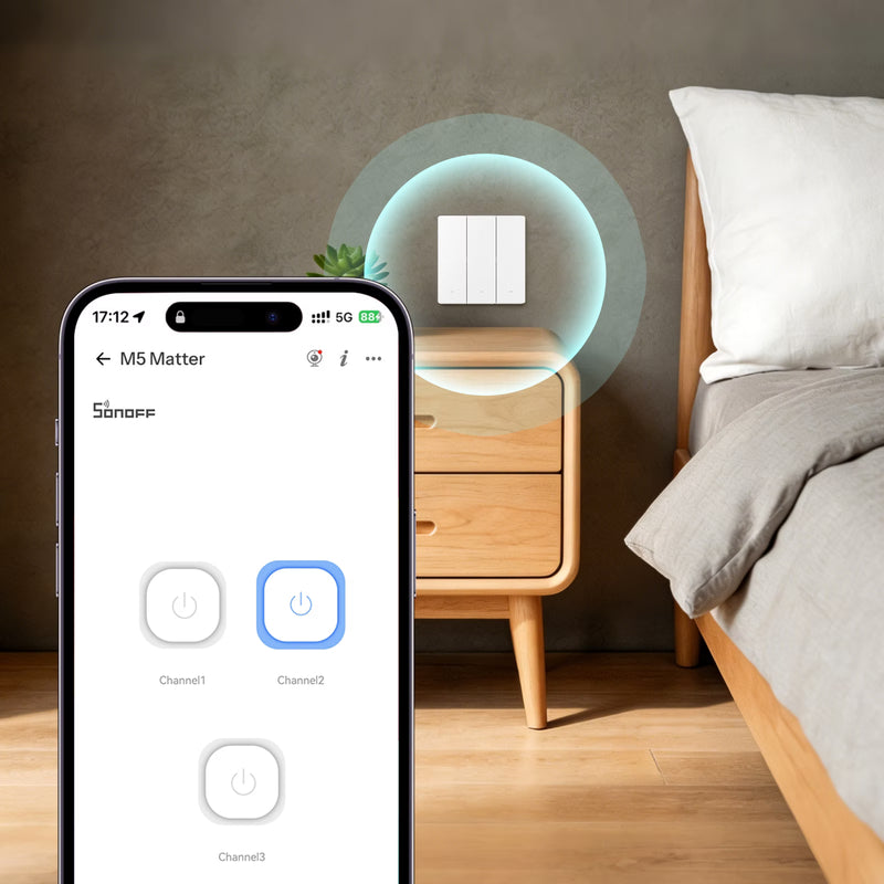 SONOFF SwitchMan Smart Wall Switch-M5 Matter